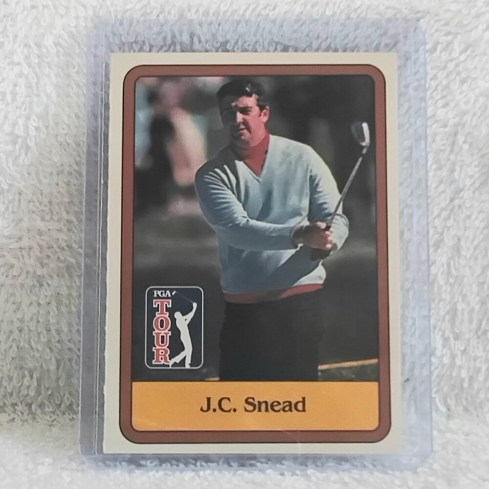 5/$20 E/NM 1981 Donruss Golf Inaugural J.C. Snead PGA Tour Card 54!!